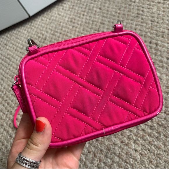 Pink Vera Bradley Crossbody Wallet - Picture 7 of 7